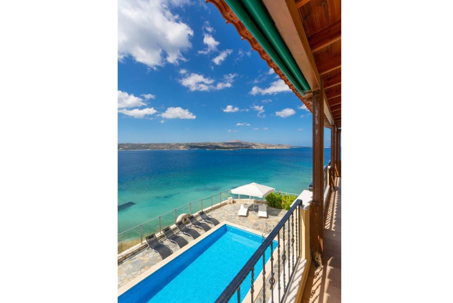 Вилла Souda Bay View Kalami  Экстерьер фото
