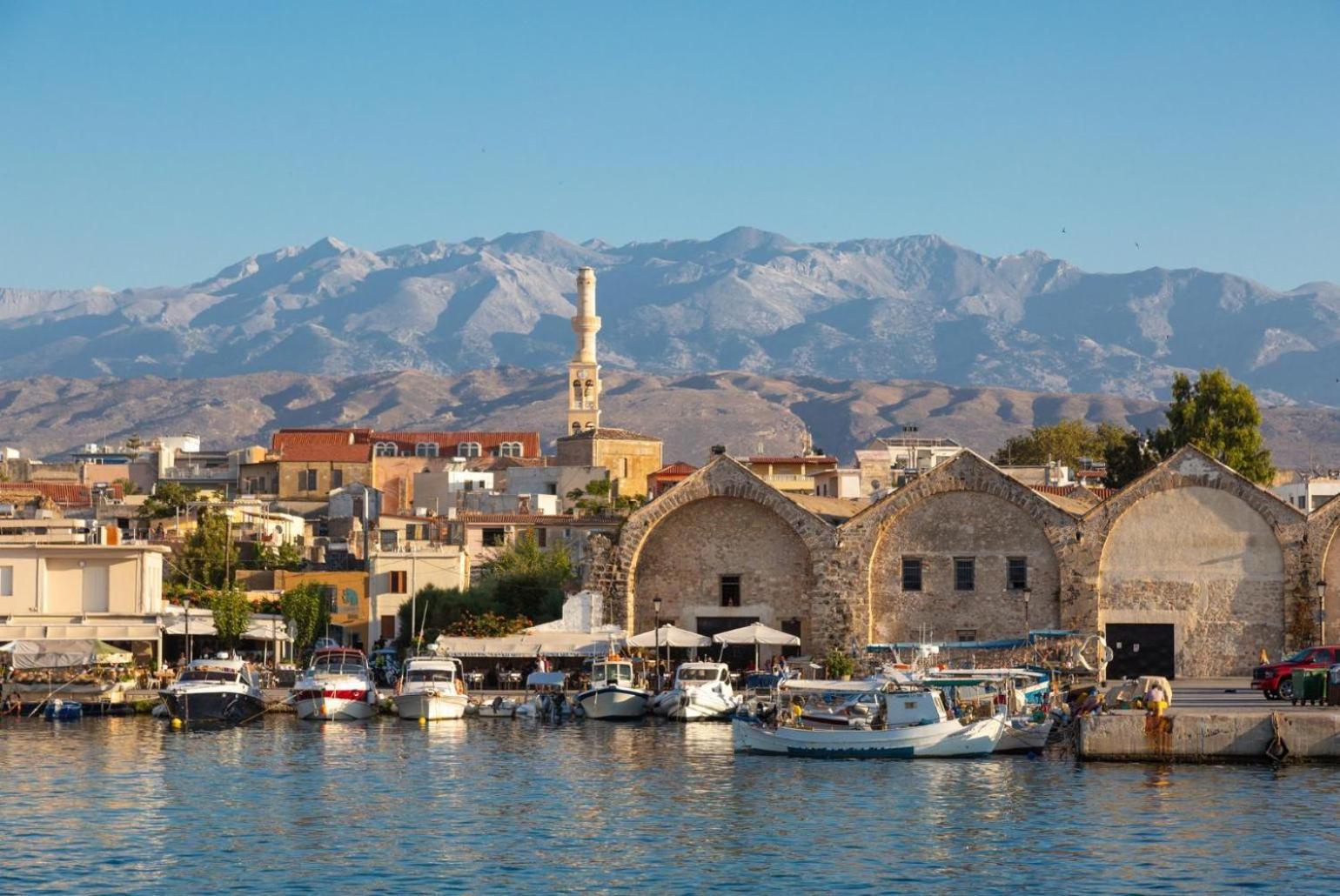 Вилла Souda Bay View Kalami  Экстерьер фото