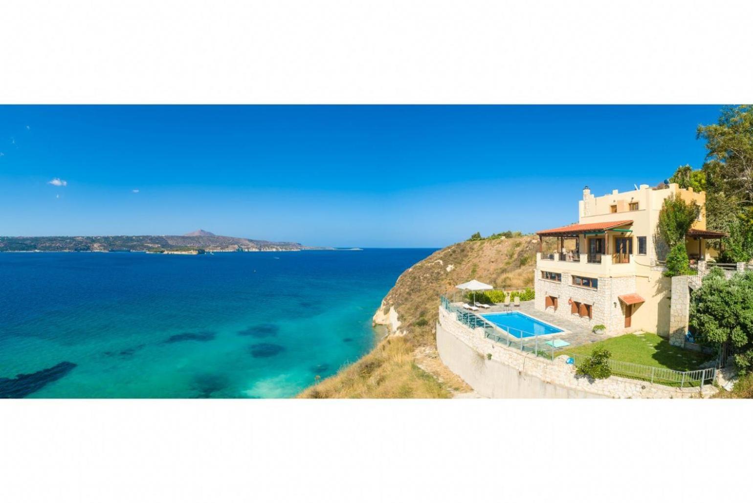 Вилла Souda Bay View Kalami  Экстерьер фото