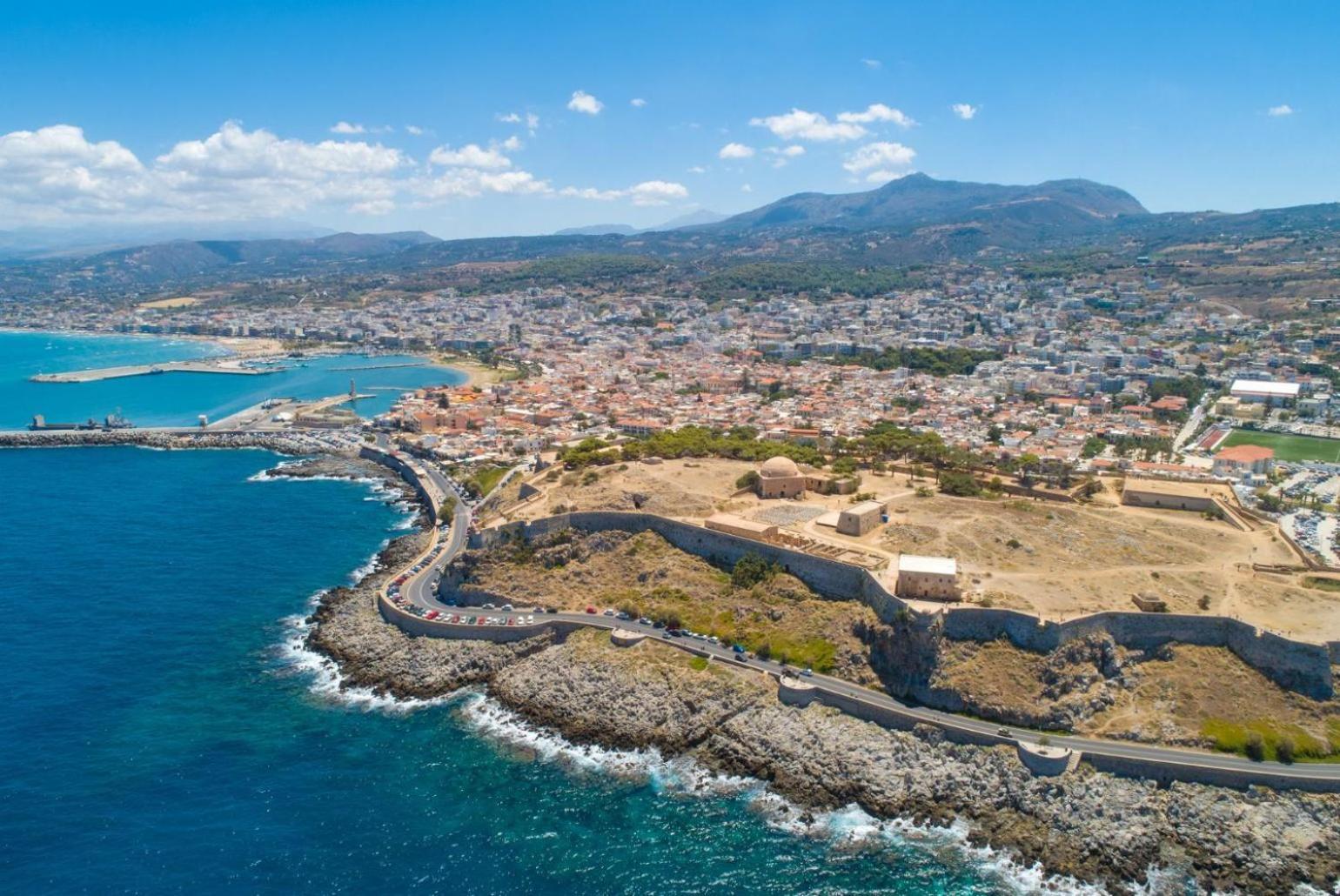 Вилла Souda Bay View Kalami  Экстерьер фото