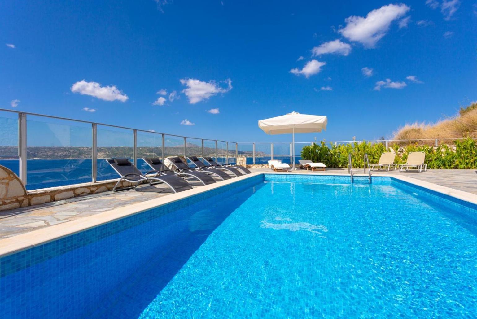 Вилла Souda Bay View Kalami  Экстерьер фото