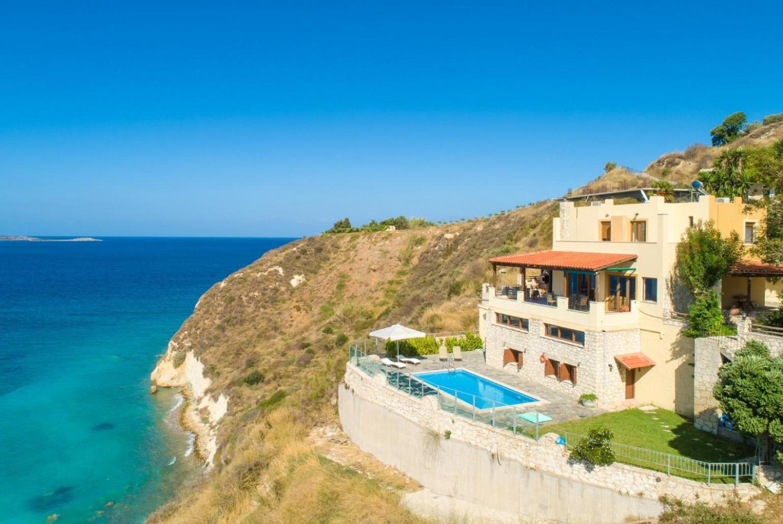 Вилла Souda Bay View Kalami  Экстерьер фото