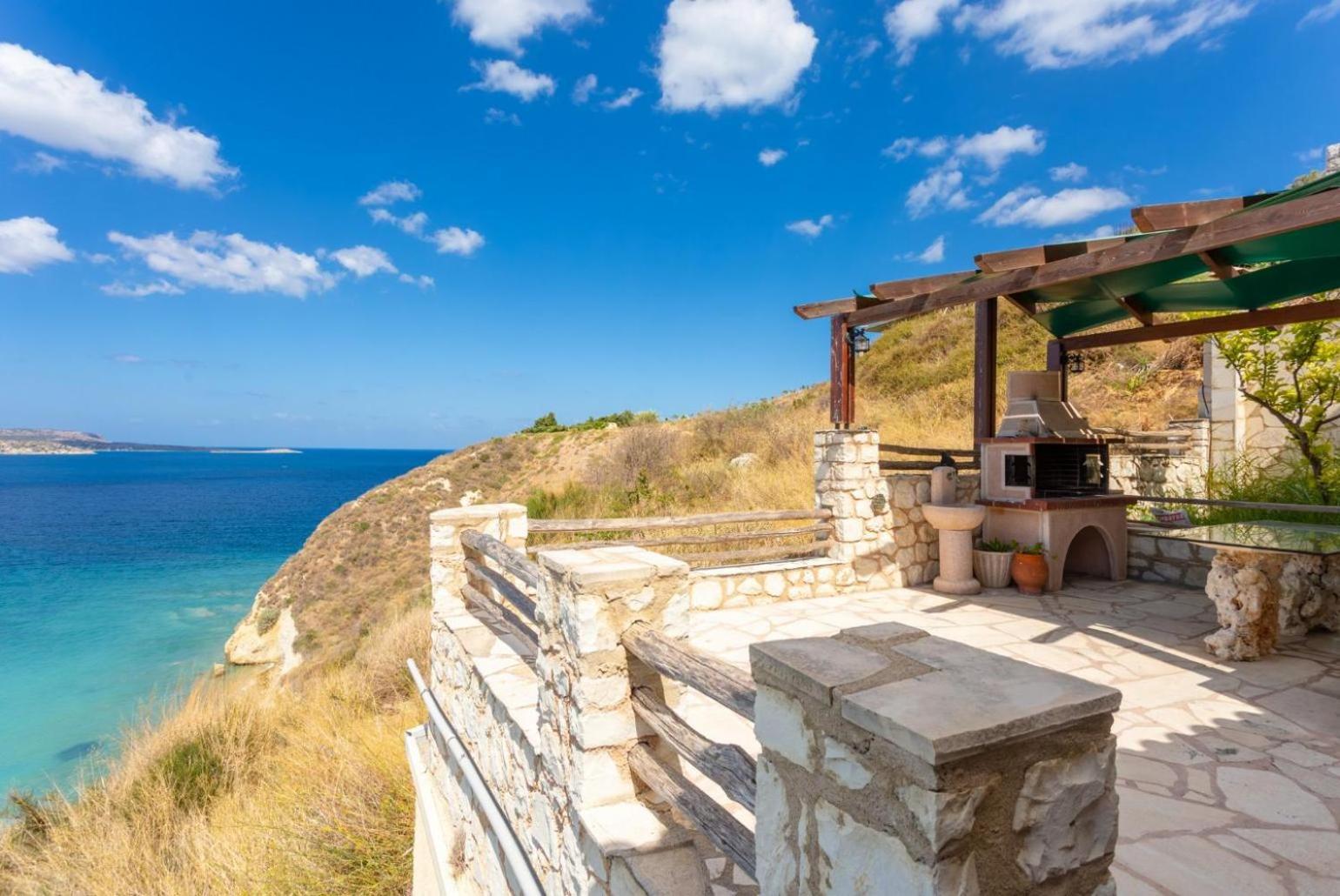 Вилла Souda Bay View Kalami  Экстерьер фото