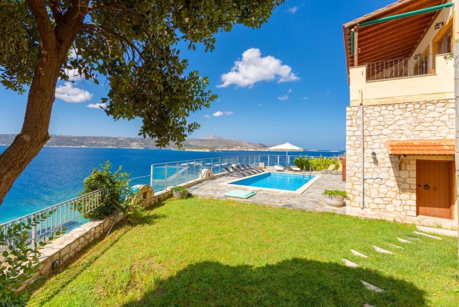 Вилла Souda Bay View Kalami  Экстерьер фото